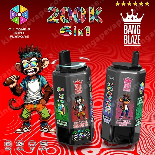 Bang Blaze 200K Vape – 6 in 1
