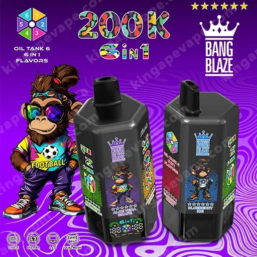 Bang Blaze 200K Vape – 6 in 1