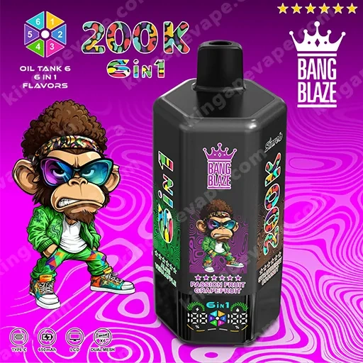 Bang Blaze 200K Vape – 6 in 1