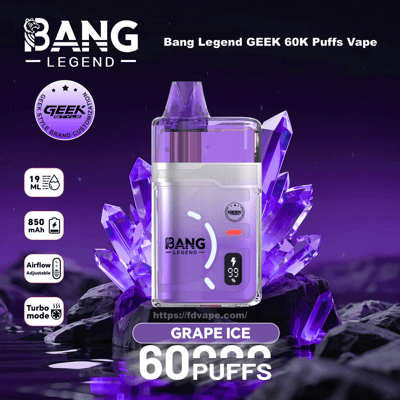 Bang Legend GEEK 60000 60K Puffs