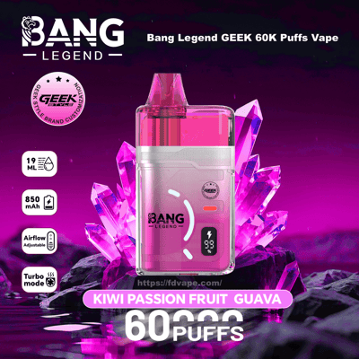 Bang Legend GEEK 60000 60K Puffs