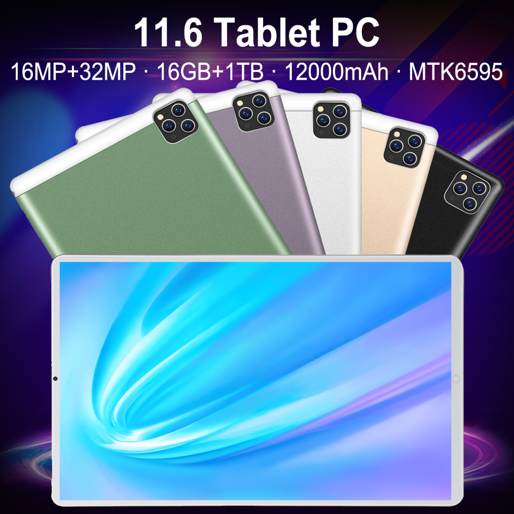 2024 New Style S11 Tablets 12GB+512GB ROM Support OEM With Phone Call Tablet Pc