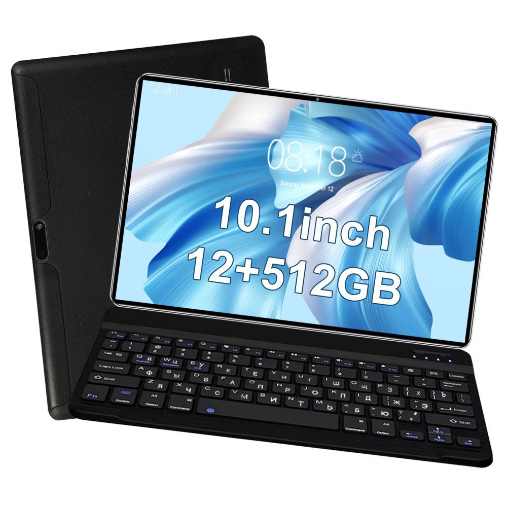 2025 New Style Tablet  12GB+512GB  for Students With Blue Tooth Keyboard Tablet PC