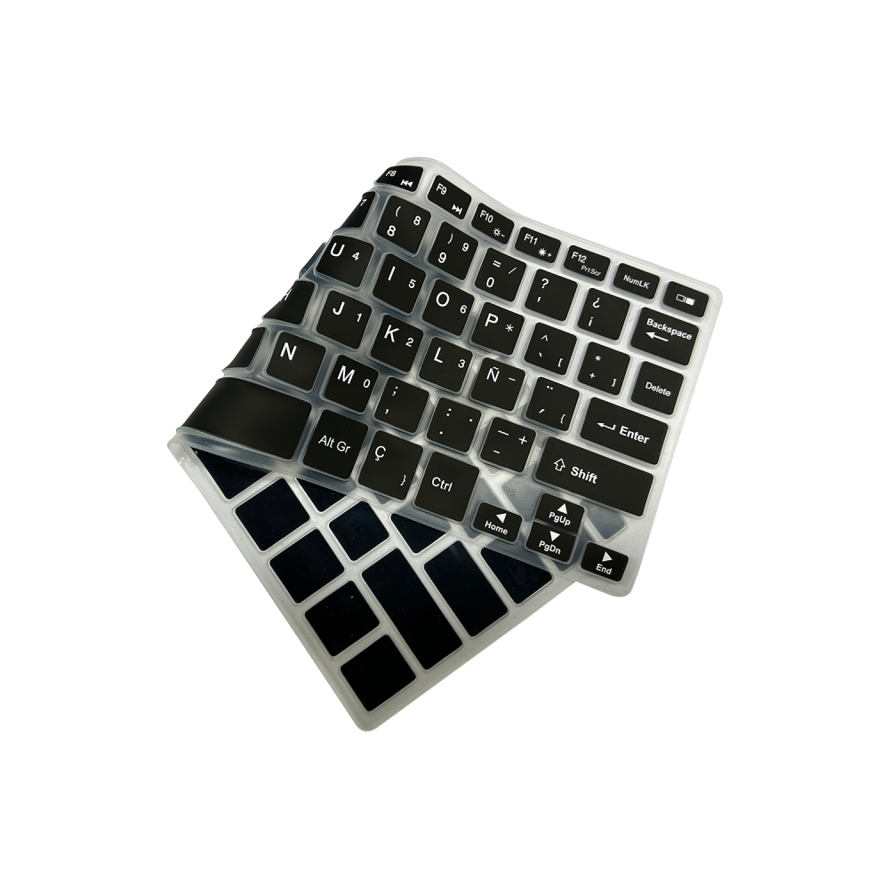 Spanish for  Keyboard Cover OEM Silicone Material for Notebook N4020 N5095 Notebooks & Personal Digital Assistants