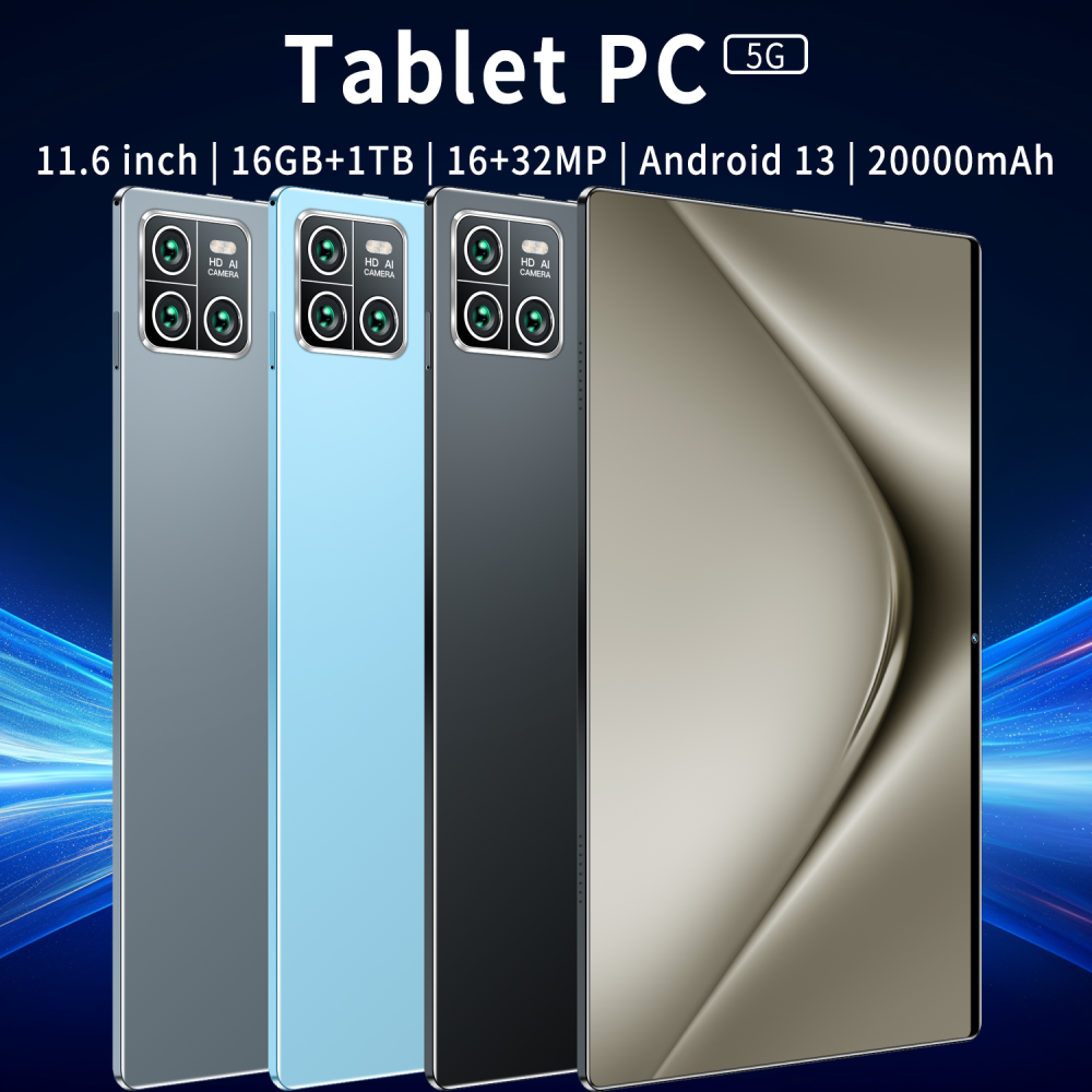 Popular in EU New Design Tablet 16GB+1TB ROM 11.6inch 14Core for Business Tablet Pc