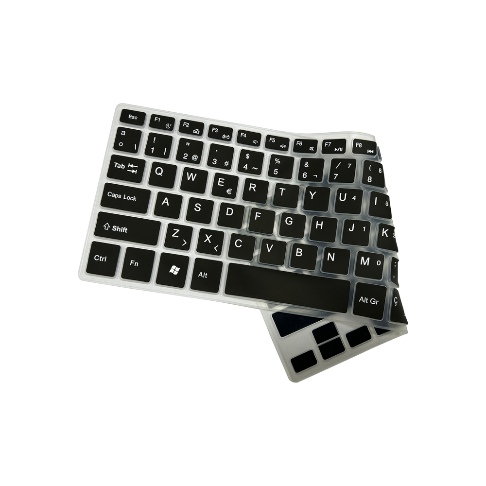 Spanish for  Keyboard Cover OEM Silicone Material for Notebook N4020 N5095 Notebooks & Personal Digital Assistants
