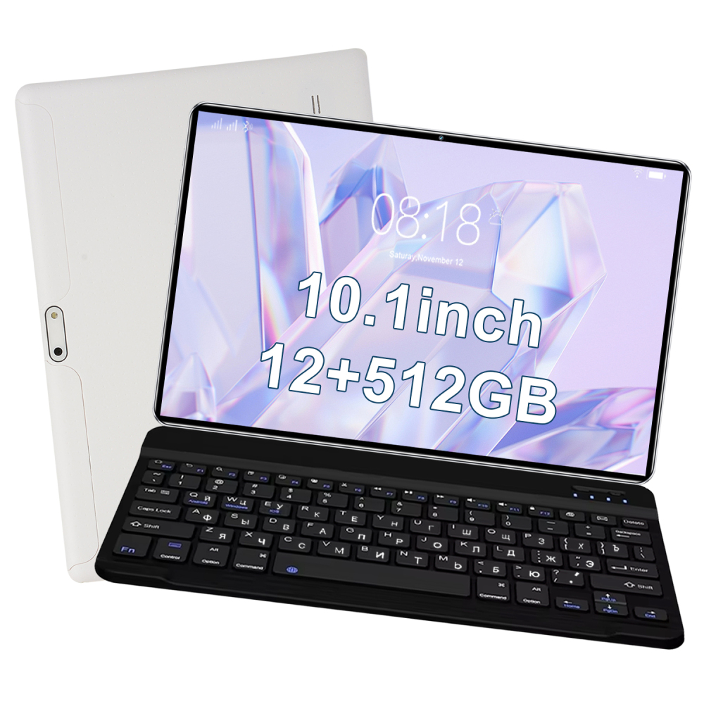 2025 New Style Tablet  12GB+512GB  for Students With Blue Tooth Keyboard Tablet PC