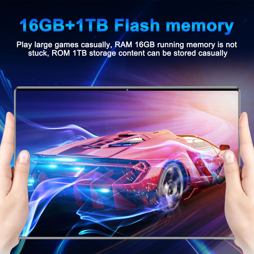 Large Capacity  Wholesale I16 New Style 16GB+ 1TB 5G Network Tablet Pc