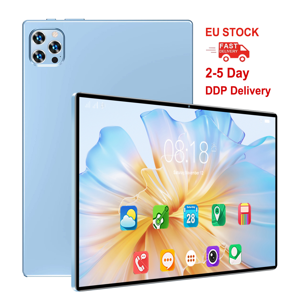 EU Stock Wholesale 16GB+1TB 48MP+108MP Android 13 Tablets Smart Tablet PC