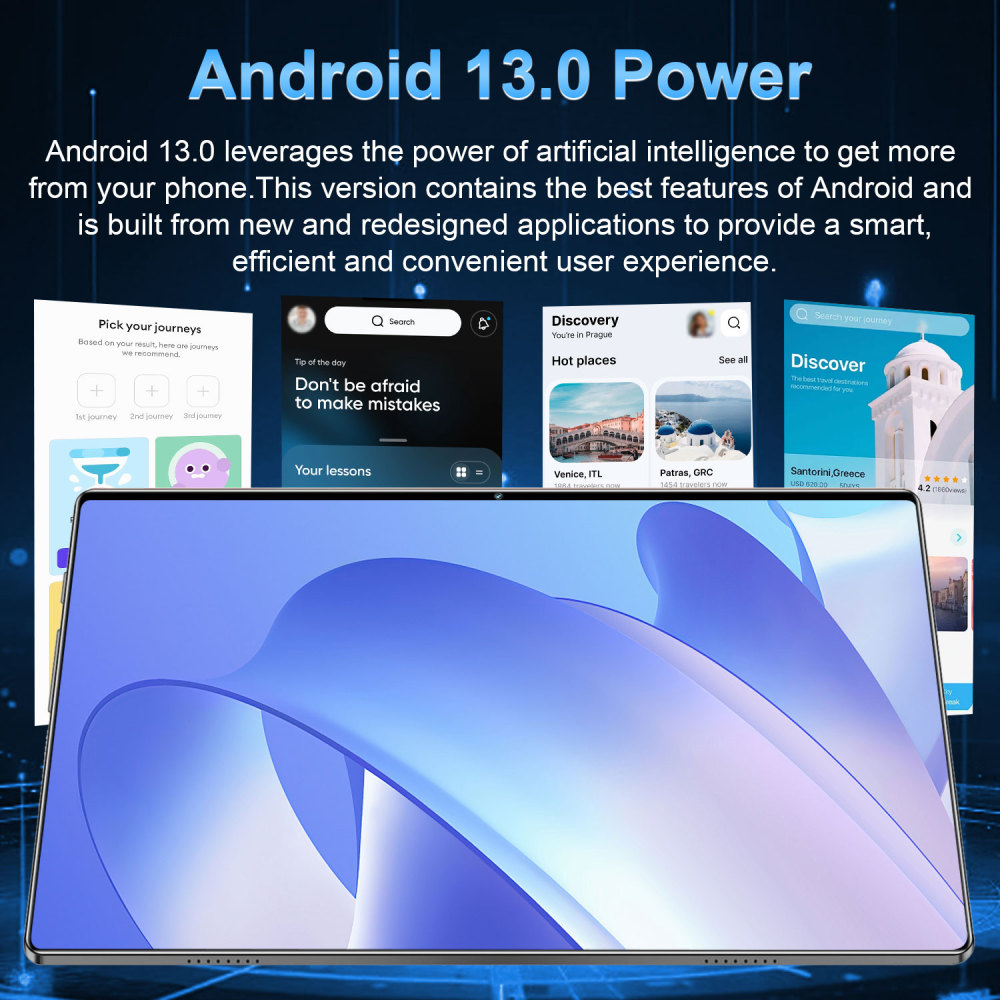 Factory Wholesale  Wifi Smart Tablet  Android 13.0 4+32GB  for Personal Portable Tablet PC