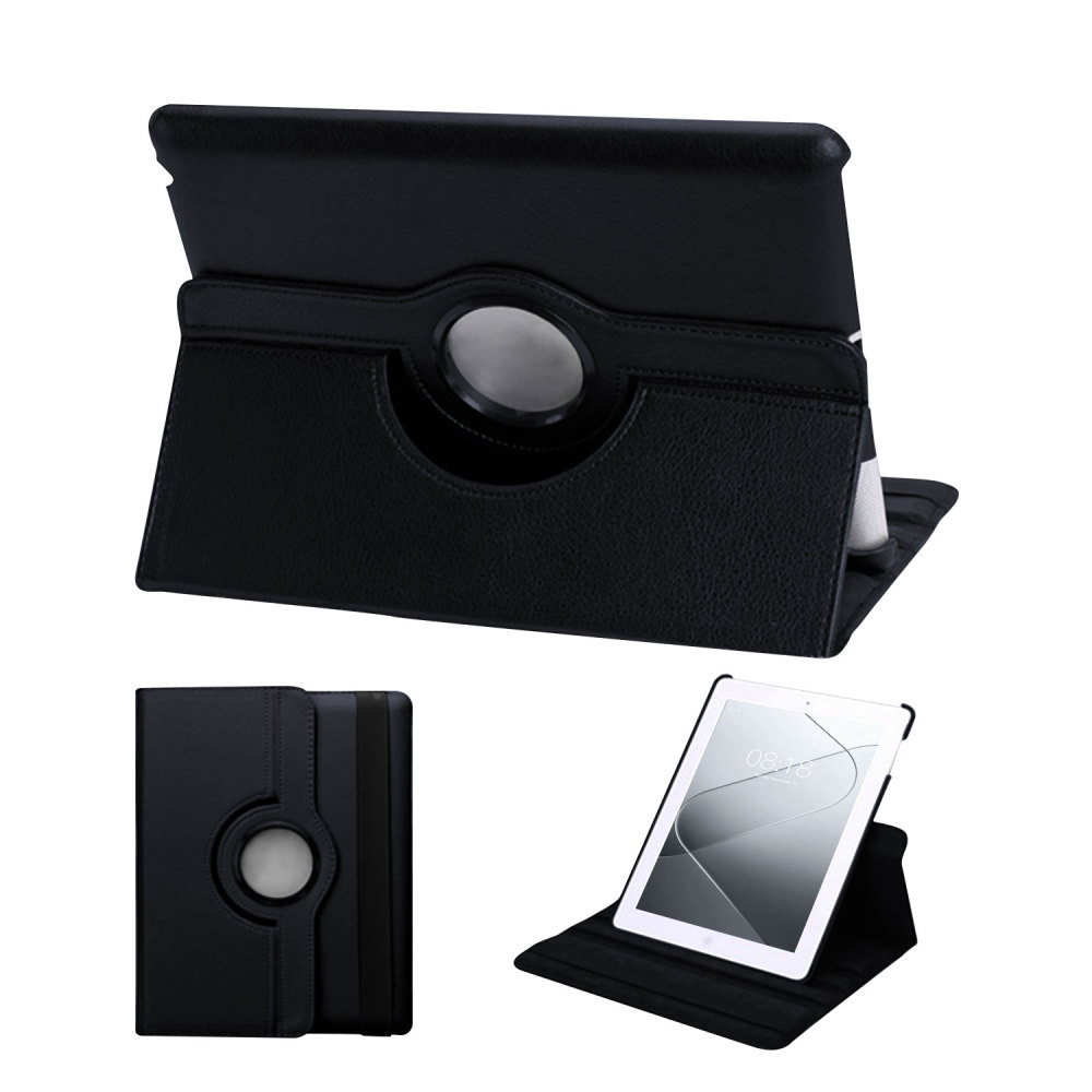 Durable Protective Cover for iPad 11inch / iPad Air 11th Gen Litchi Texture Horizontal 360 Degrees Rotation Flip Leather Case