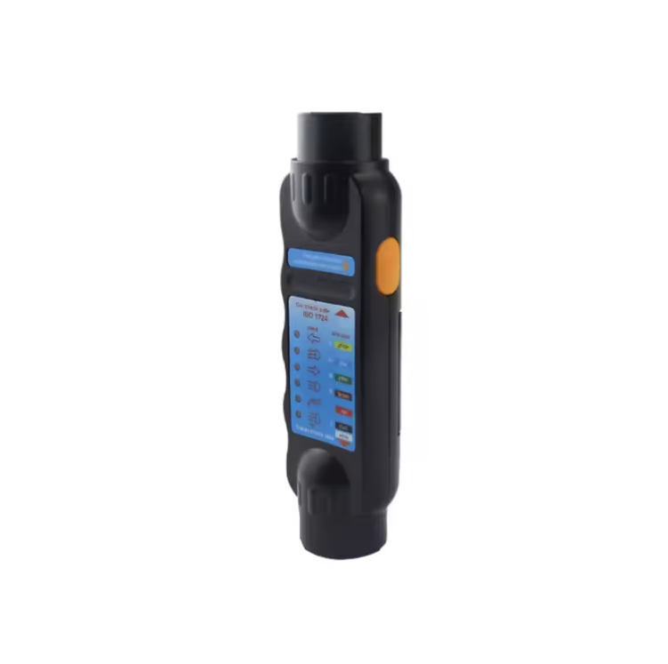 New 7-Pin Plug & Socket Tester - 12V LED Trailer Light Tester for Car, Caravan, Truck & RV - Easy Fault Detection