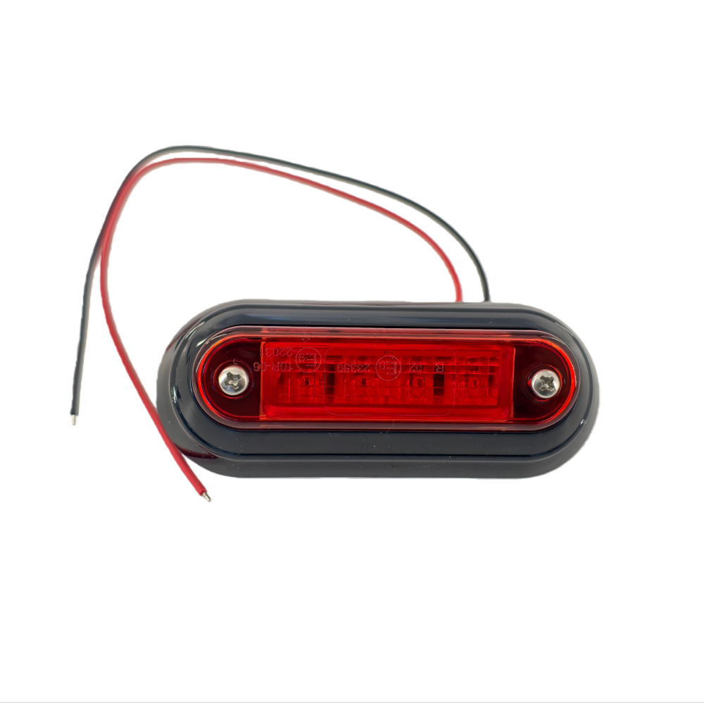 Flush Fit LED Marker Light - 12/24V Waterproof IP67, E-Approved for Trucks, Vans & 4X4s with Optional Mounting Bracket