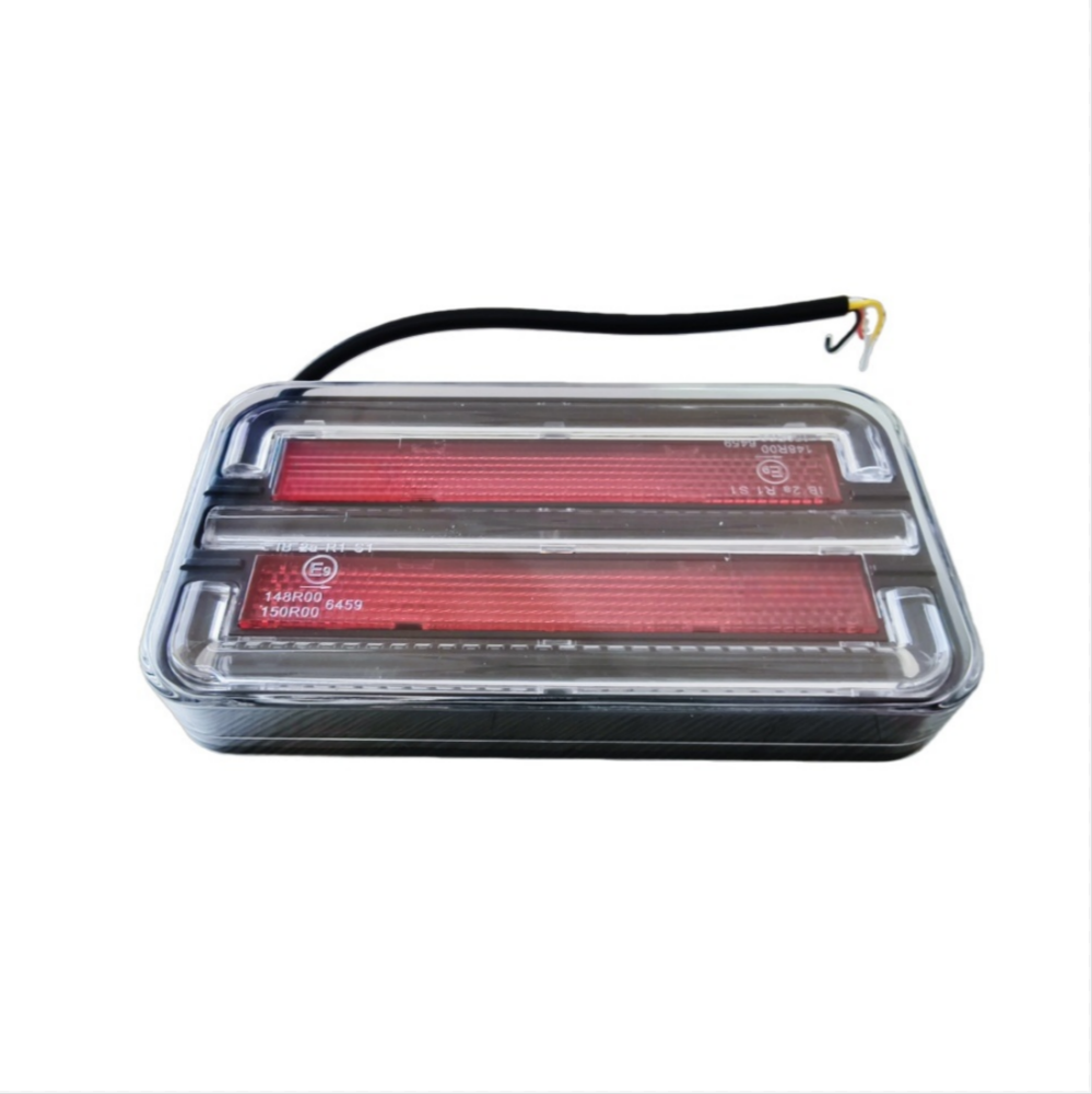 E-Mark Approved LED Trailer Light - 12/24V Universal Brake, Rear Position & Indicator Light Set (IP66)