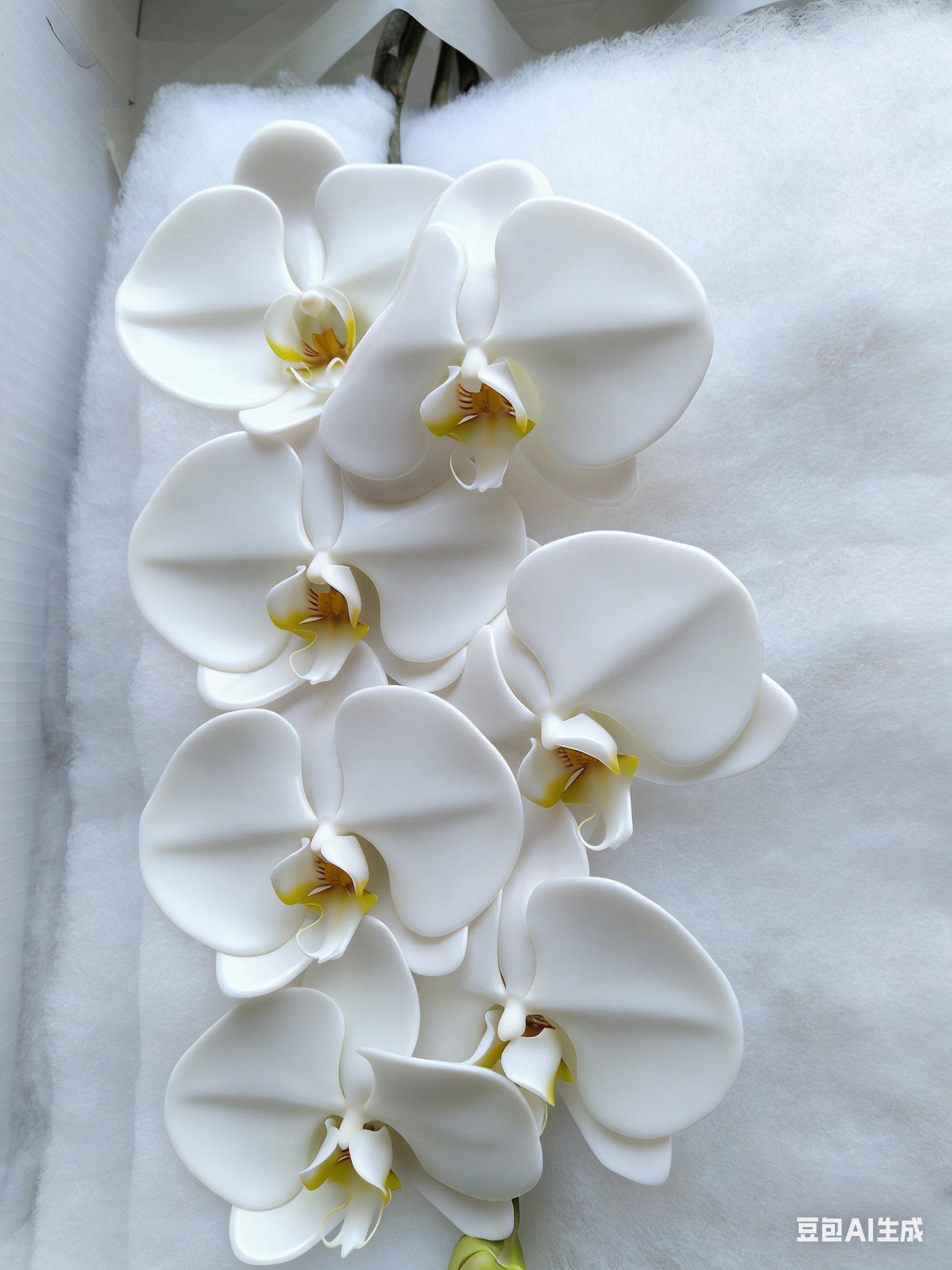 White Butterfly Orchid