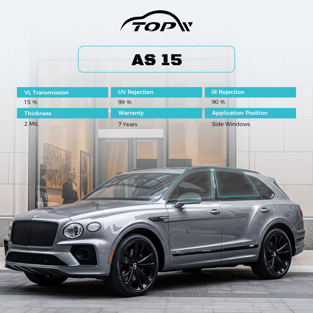 Titanium Oxide Ceramic Film 95% Series