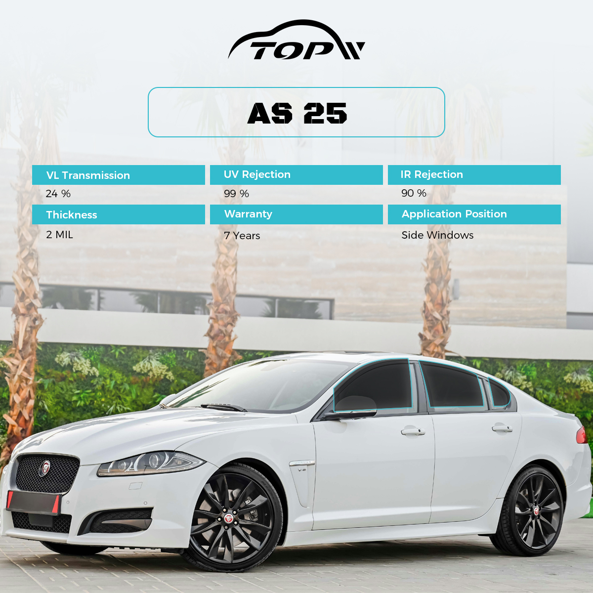 Titanium Oxide Ceramic Film 95% Series
