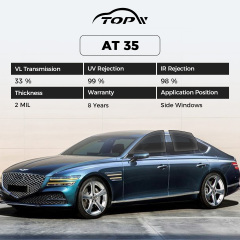 Серия высокопрозрачных термоклеящихся автомобильных пленок 5G