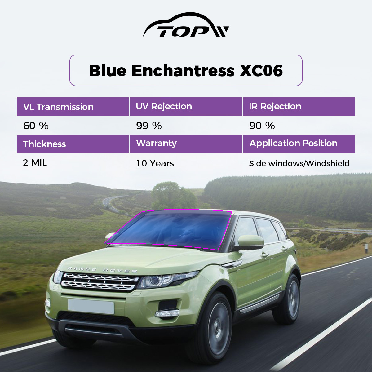 TPU Color Changing PPF - Wholesale Custom Window Film