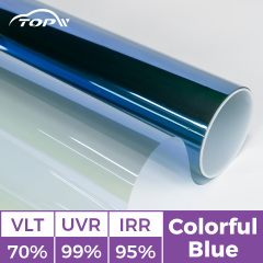 Красочный синий