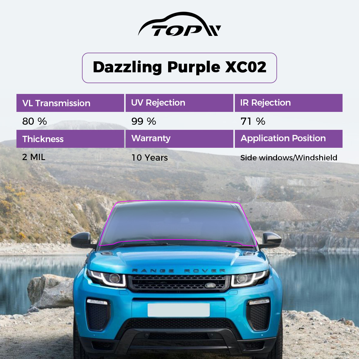 TPU Color Changing PPF - Wholesale Custom Window Film