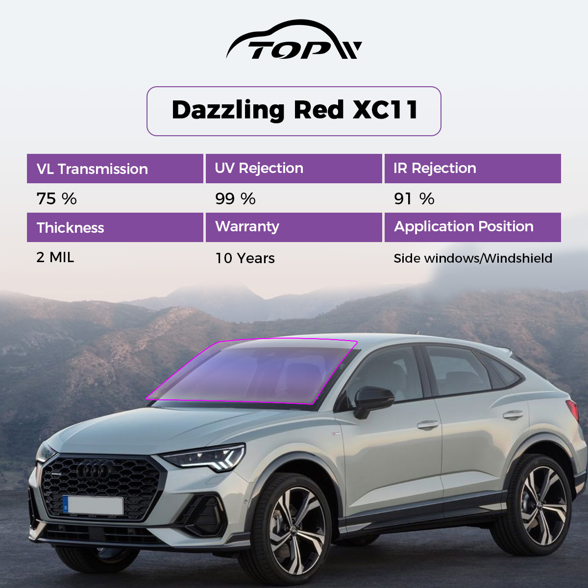 TPU Color Changing PPF - Wholesale Custom Window Film