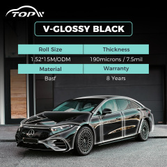 V-глянцевый черный