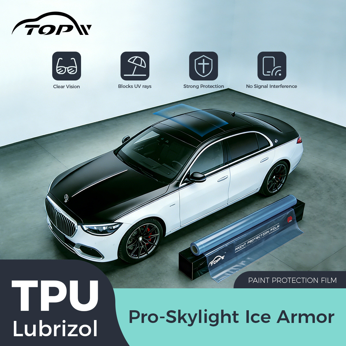 Custom Sunroof Protection Film - Lubrizol TPU Bulk Supply