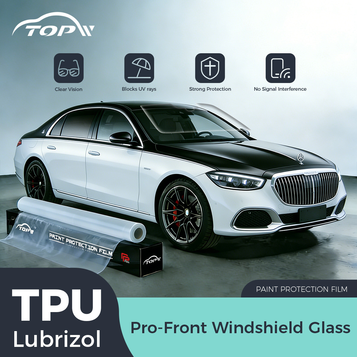 6.5 mil TPU - Custom Windshield Protection Film