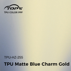 Матовый синий TPU Charm Gold