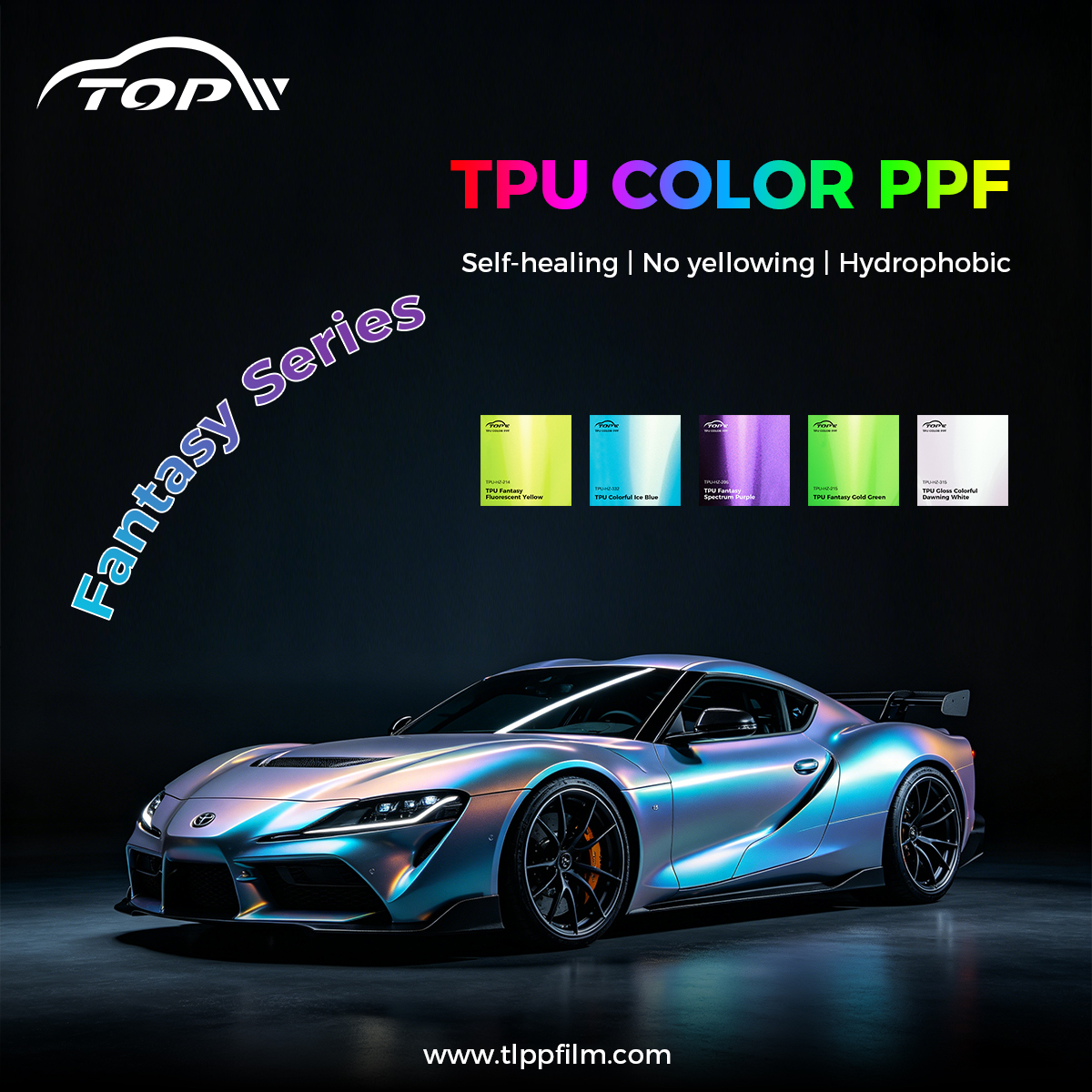 TopW Fantasy Series TPU Color-Changing Film