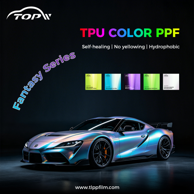 Пленка из ТПУ с эффектом изменения цвета из серии TopW Fantasy