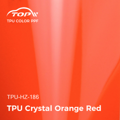 ТПУ Кристалл Оранжевый Красный