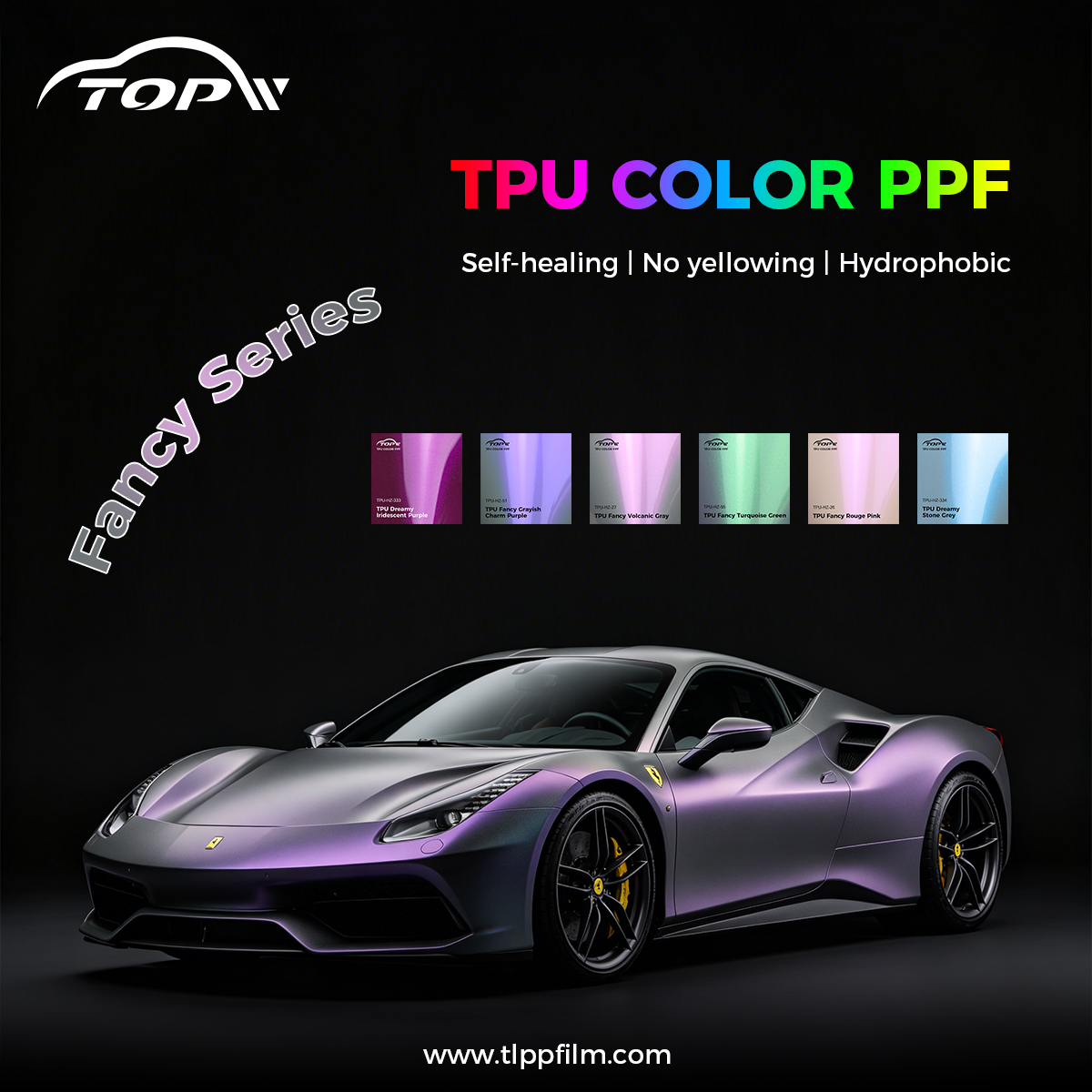 TopW Fancy Series TPU Color-Changing Film