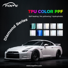 Пленка из ТПУ TopW Diamond Series, меняющая цвет.