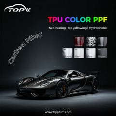 TopW Carbon Fiber Series TPU Color-Changing Film