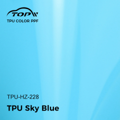 ТПУ небесно-голубого цвета