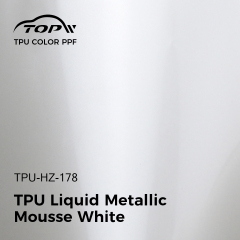 TPU Liquid Metallic Mousse White
