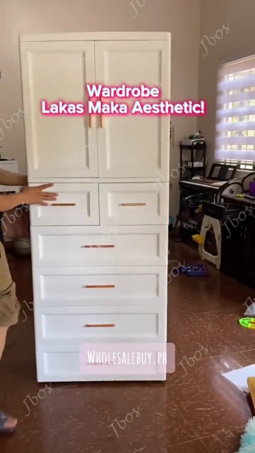 Jbos Wardrobe Cabinet for Clothes Storage Small Home Simple Modern Cabinet Storage Rental Room