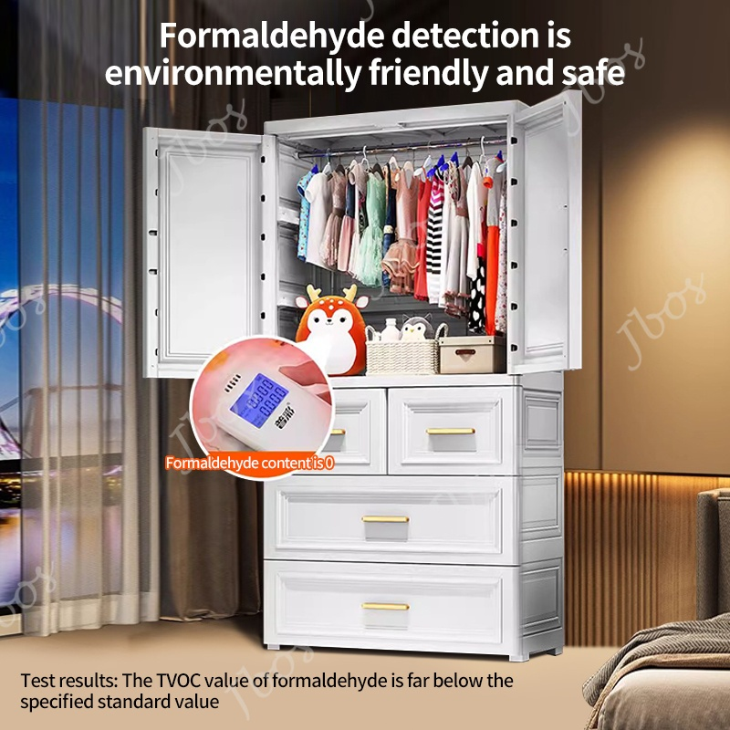 Jbos Wardrobe Cabinet for Clothes Storage Small Home Simple Modern Cabinet Storage Rental Room