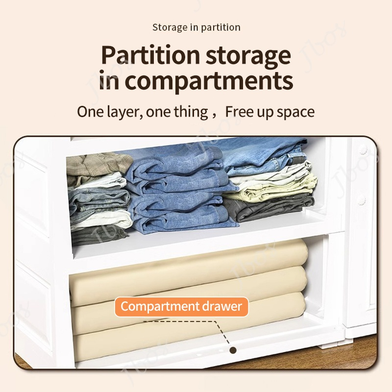 Jbos Wardrobe Cabinet for Clothes Storage Small Home Simple Modern Cabinet Storage Rental Room