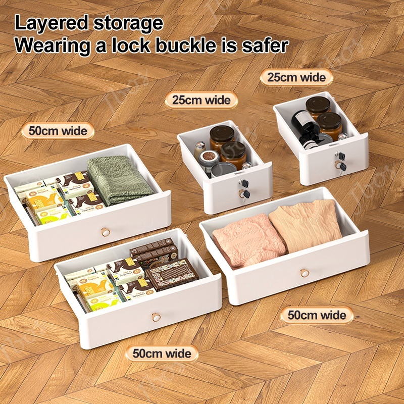 Jbos 50cm Drawer Cabinet Locker With Wheels Heavy Duty Plastic Corner Durabox Cabinet Organier