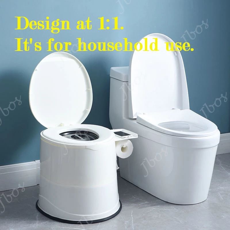 Jbos Portable Toilet For Adult With Inner Bucket Household Thickened High Quality Toilet Seat