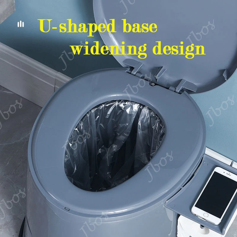 Jbos Portable Toilet For Adult With Inner Bucket Household Thickened High Quality Toilet Seat