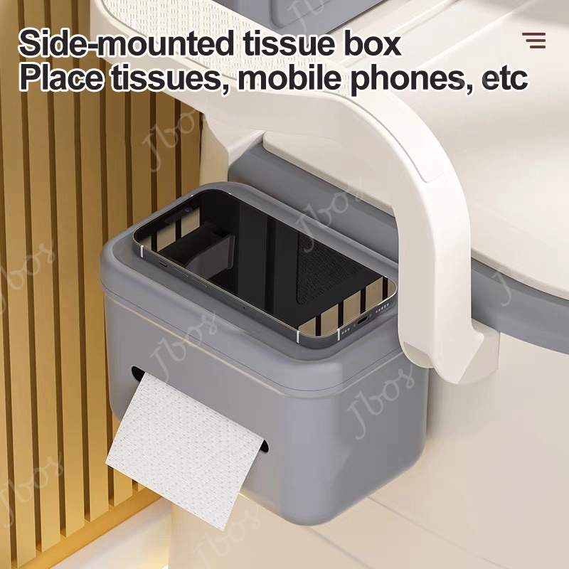 Jbos Arinola for Adult Portable Toilet Bowl Mobile Plastic Toilet for Adult Elder Pregnant Woman