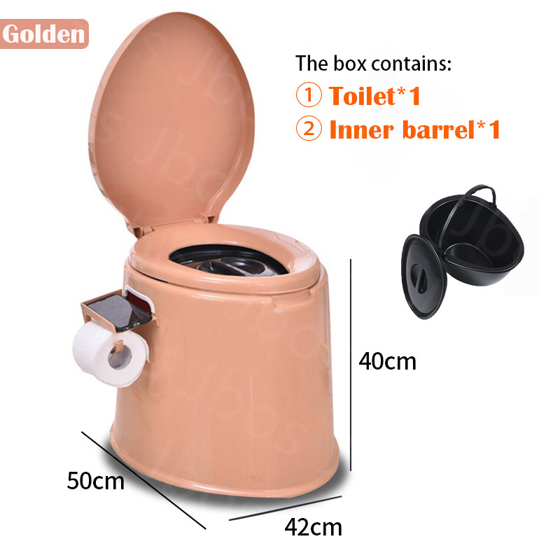 Jbos Portable Toilet For Adult With Inner Bucket Household Thickened High Quality Toilet Seat