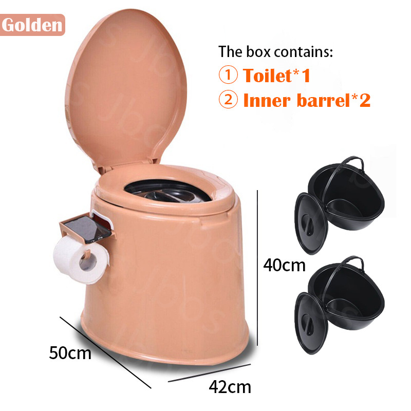 Jbos Portable Toilet For Adult With Inner Bucket Household Thickened High Quality Toilet Seat