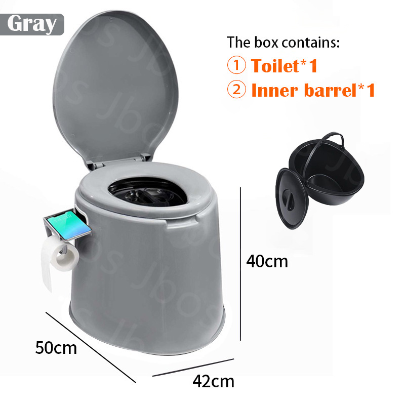 Jbos Portable Toilet For Adult With Inner Bucket Household Thickened High Quality Toilet Seat