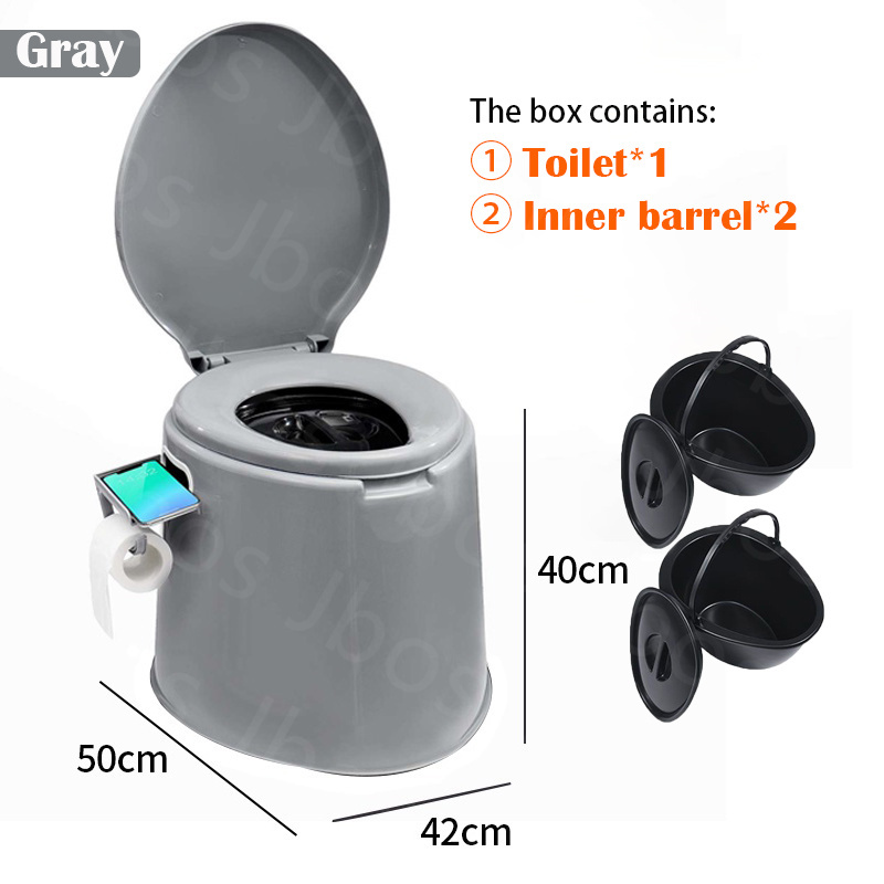Jbos Portable Toilet For Adult With Inner Bucket Household Thickened High Quality Toilet Seat