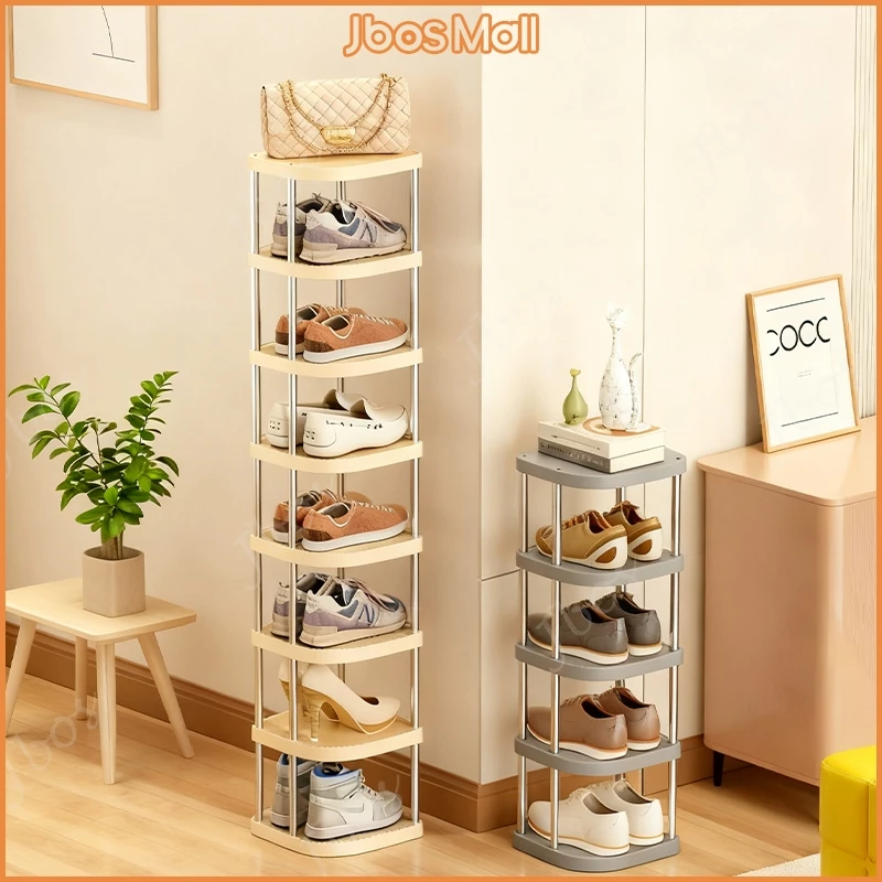 Jbos Simple Multi-tier Shoe Rack For Dormitory Easy Assembly Stand Shoe Storage Organizer Shelf